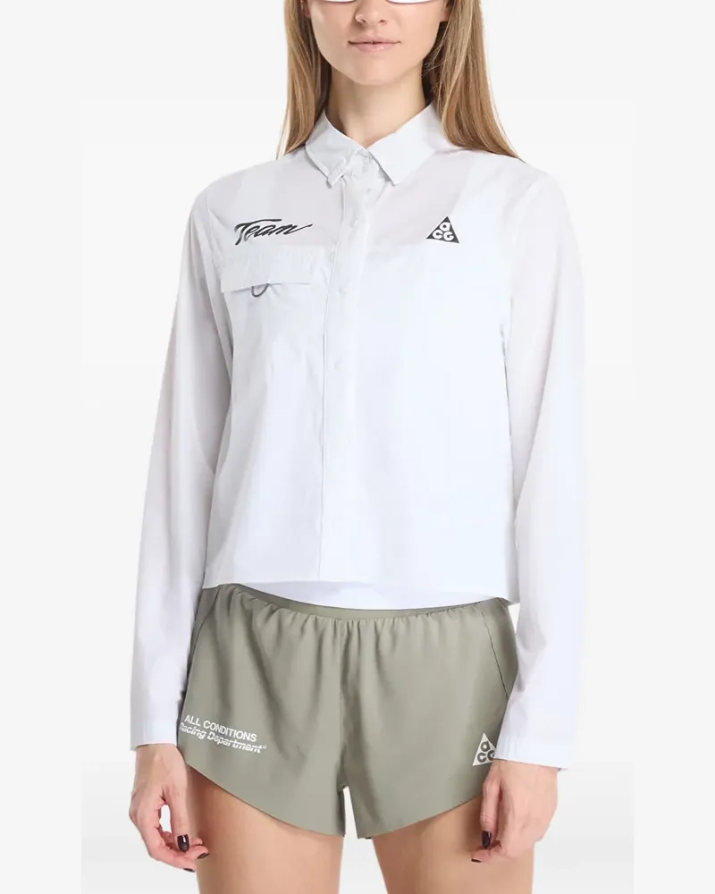 Nike ACG Aireez graphic-print shirt - Weiß Weiß