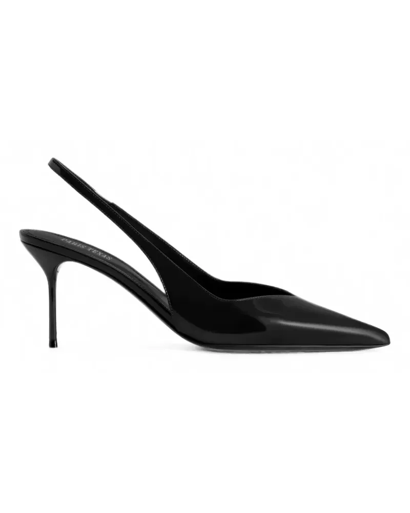 Paris Texas Spitze Lidia Slingback-Pumps - Schwarz Schwarz