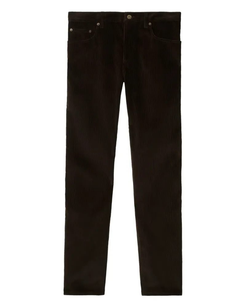 Burberry Straight-Leg-Hose aus Cord - Braun Braun