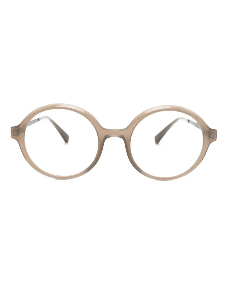 Mykita Oceane round-frame glasses - Nude Nude
