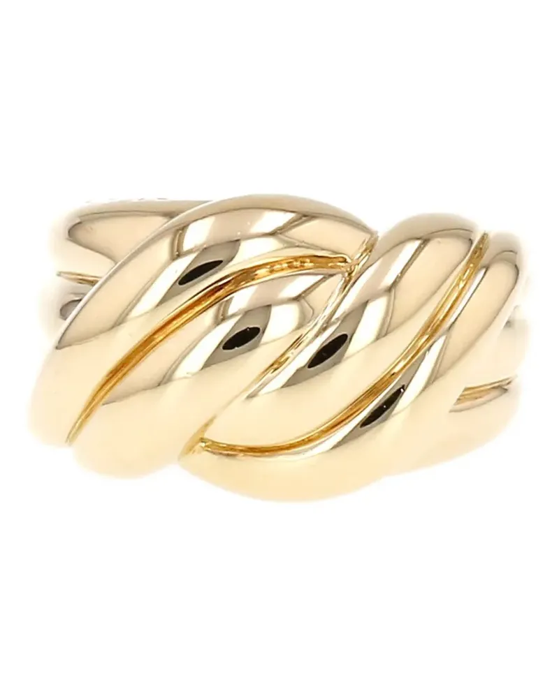 Van Cleef & Arpels 1980 wavy ring - Gold Gold