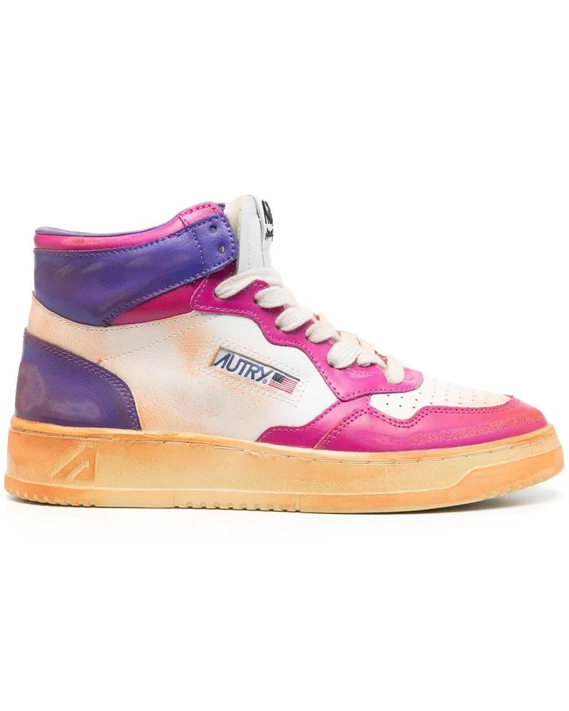 AUTRY Medalist High-Top-Sneakers - Weiß Weiß
