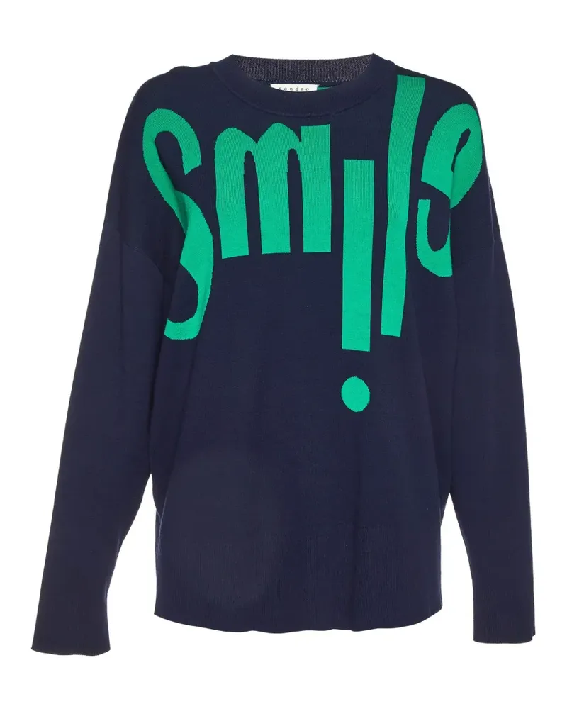 Sandro crew-neck sweater - Blau Blau