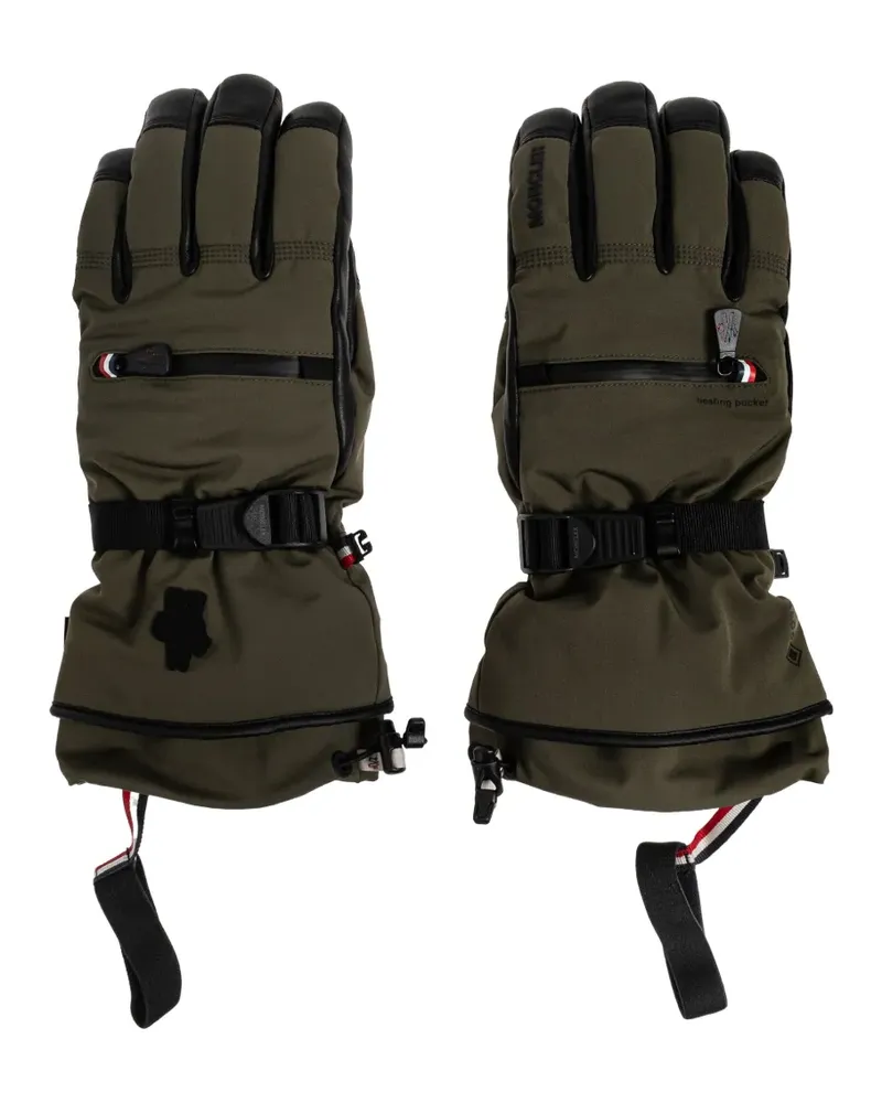 Moncler padded gloves - Grün Grün