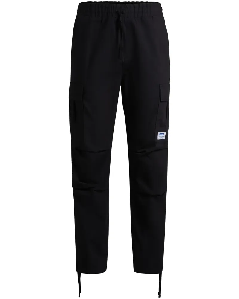 HUGO BOSS Klassische Cargohose - Schwarz Schwarz