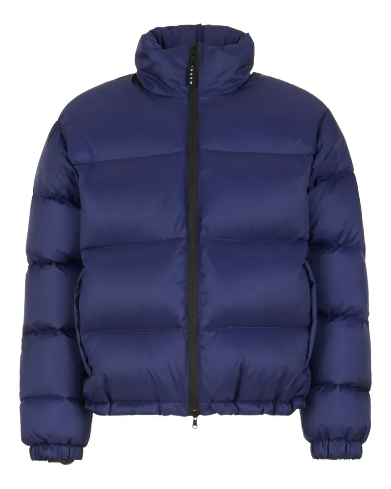 Marni two-tone quilted jacket - Blau Blau
