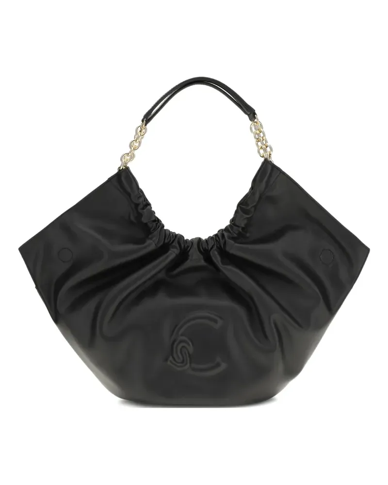 Coccinelle medium Smash leather shoulder bag - Schwarz Schwarz
