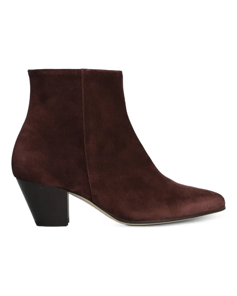 Anniel Rodeio Stiefeletten aus Wildleder - Rot Rot