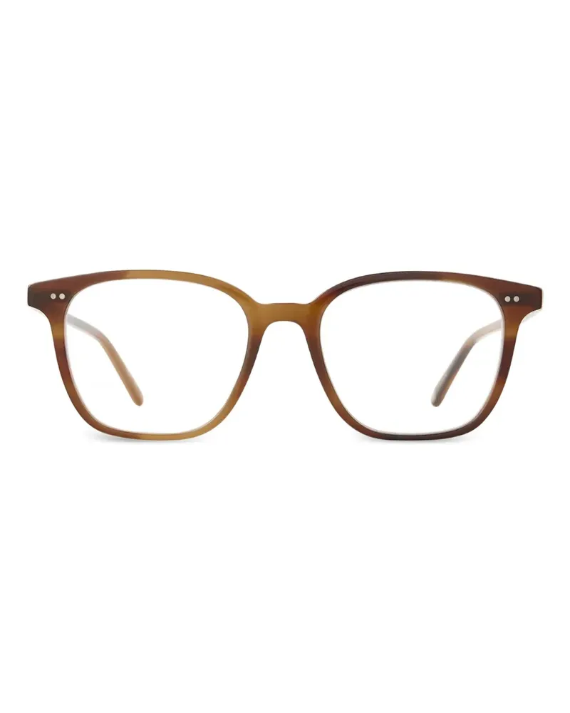 Garrett Leight Carina Brille mit eckigem Gestell - Braun Braun