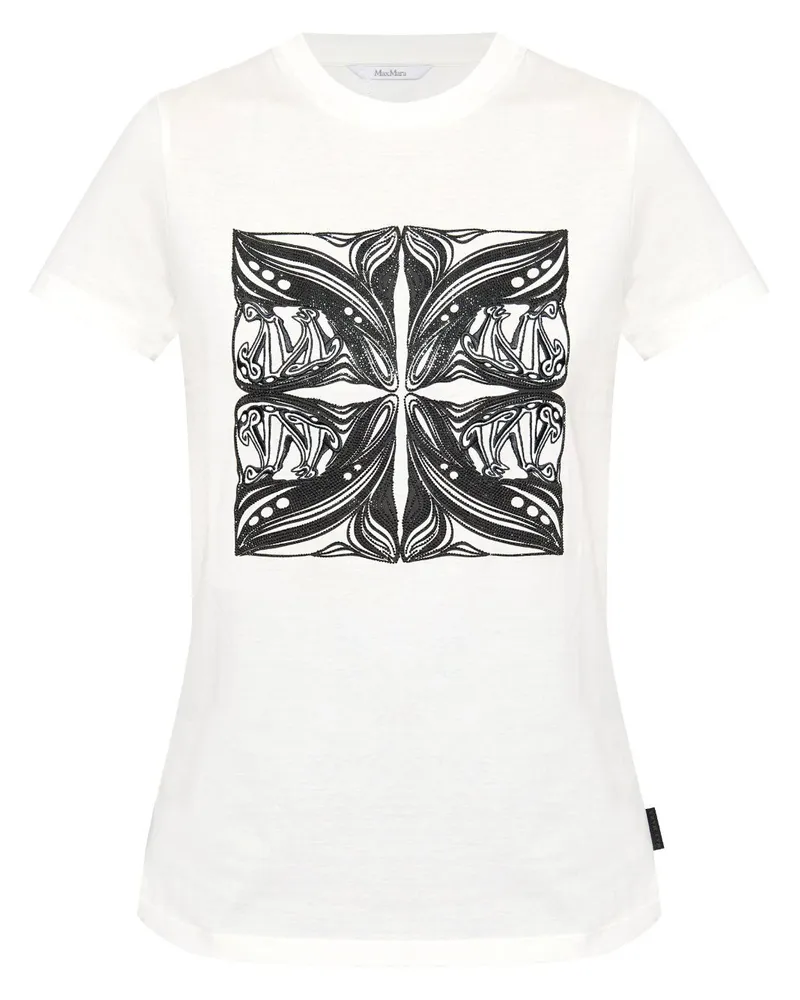 Max Mara Farad T-Shirt - Weiß Weiß