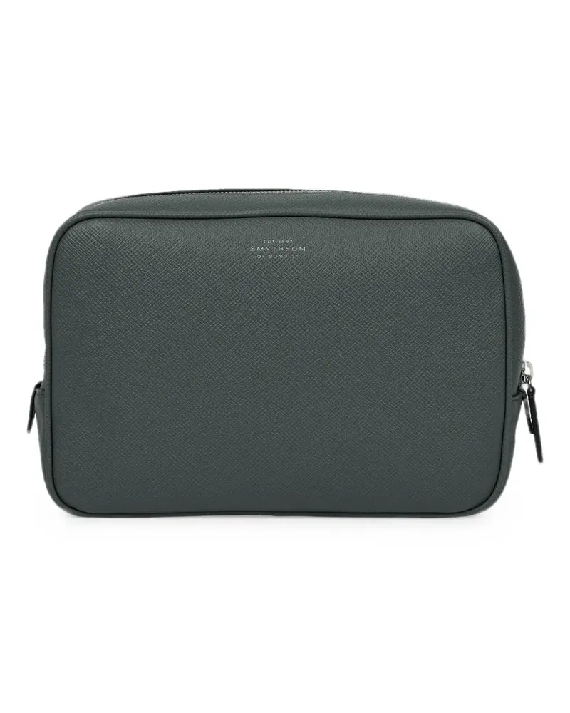 Smythson Organizer Tech Clutch - Grün Grün
