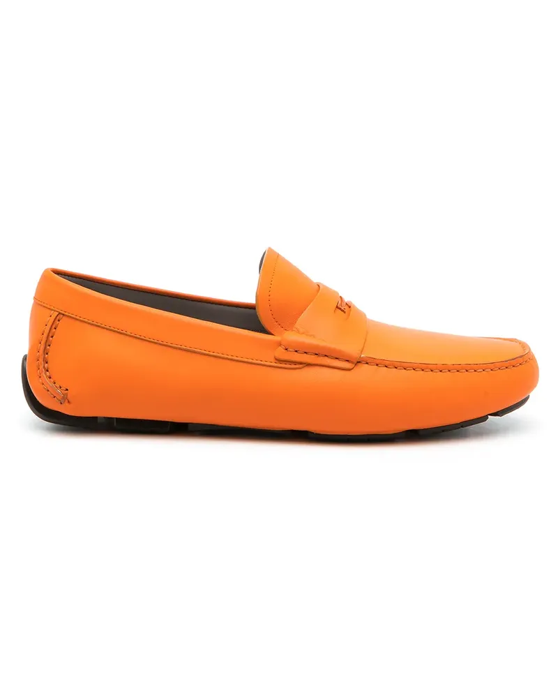 Ferragamo Klassische Penny-Loafer - Orange Orange