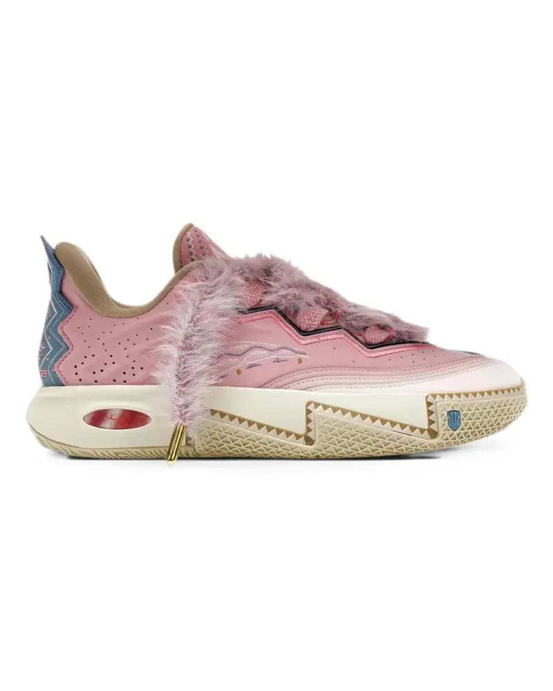 Anta Azurie Sneakers aus Faux Fur - Rosa Rosa