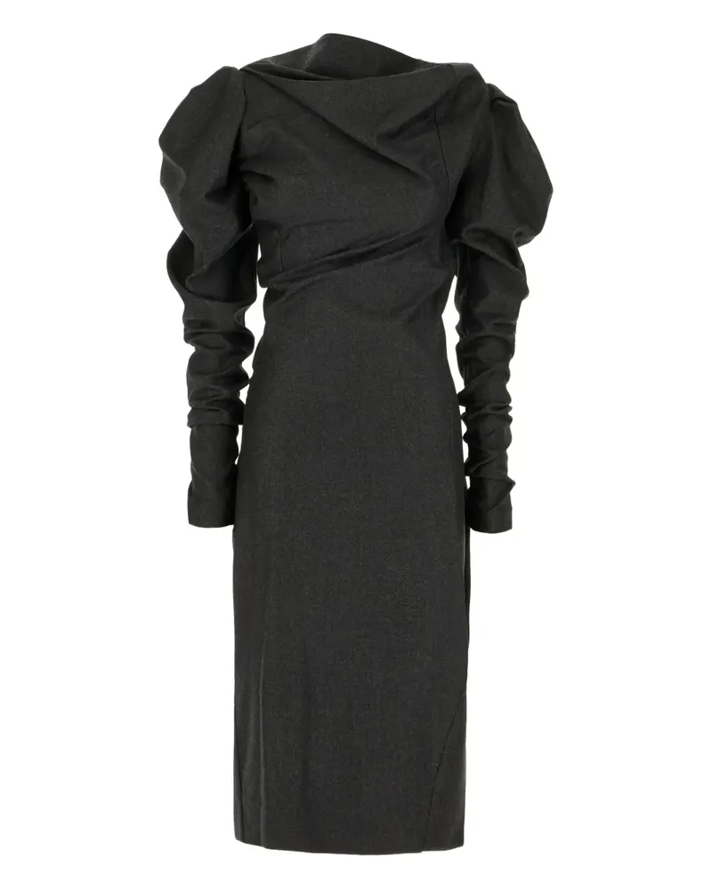 Vivienne Westwood LS Superbo midi dress - Grau Grau