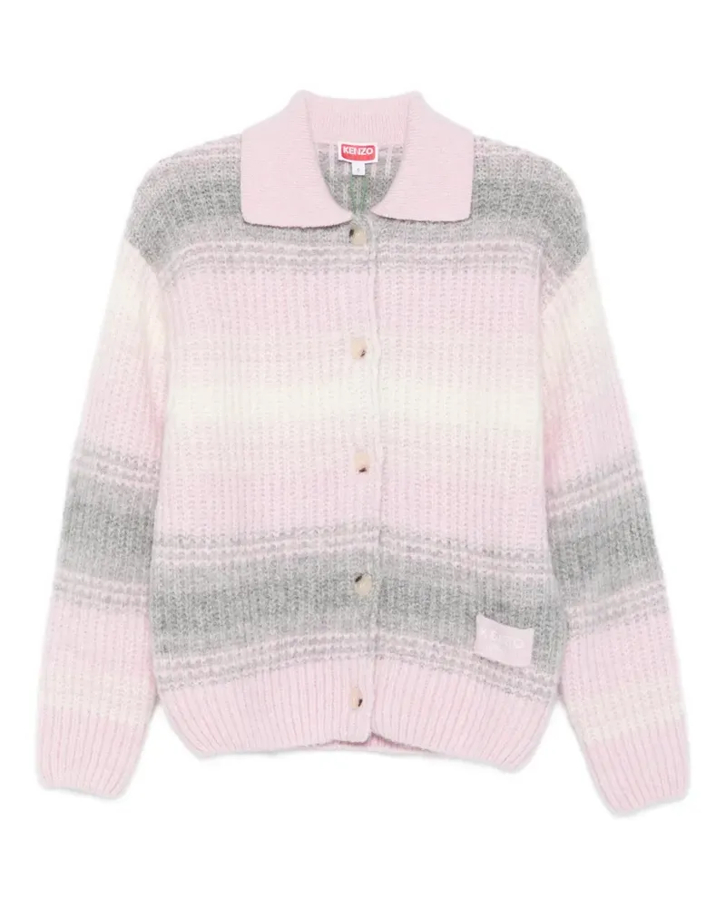Kenzo Gestreifter Cardigan - Rosa Rosa