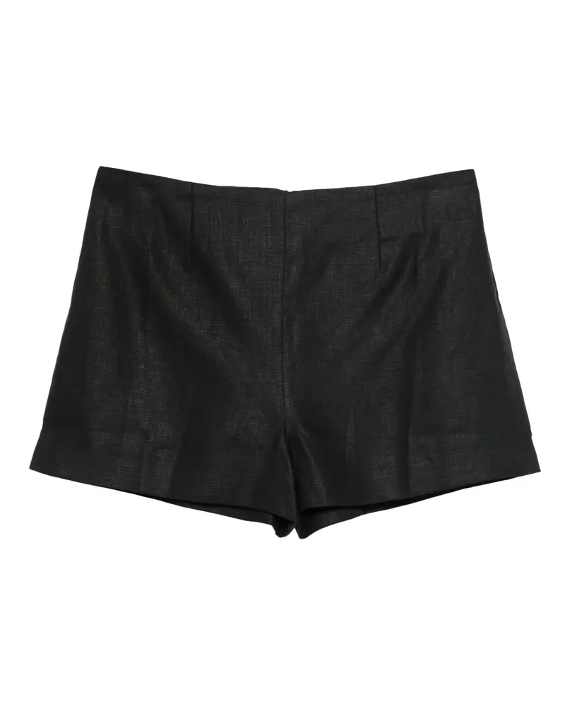 Faithfull The Brand Kurze Lila Shorts - Schwarz Schwarz