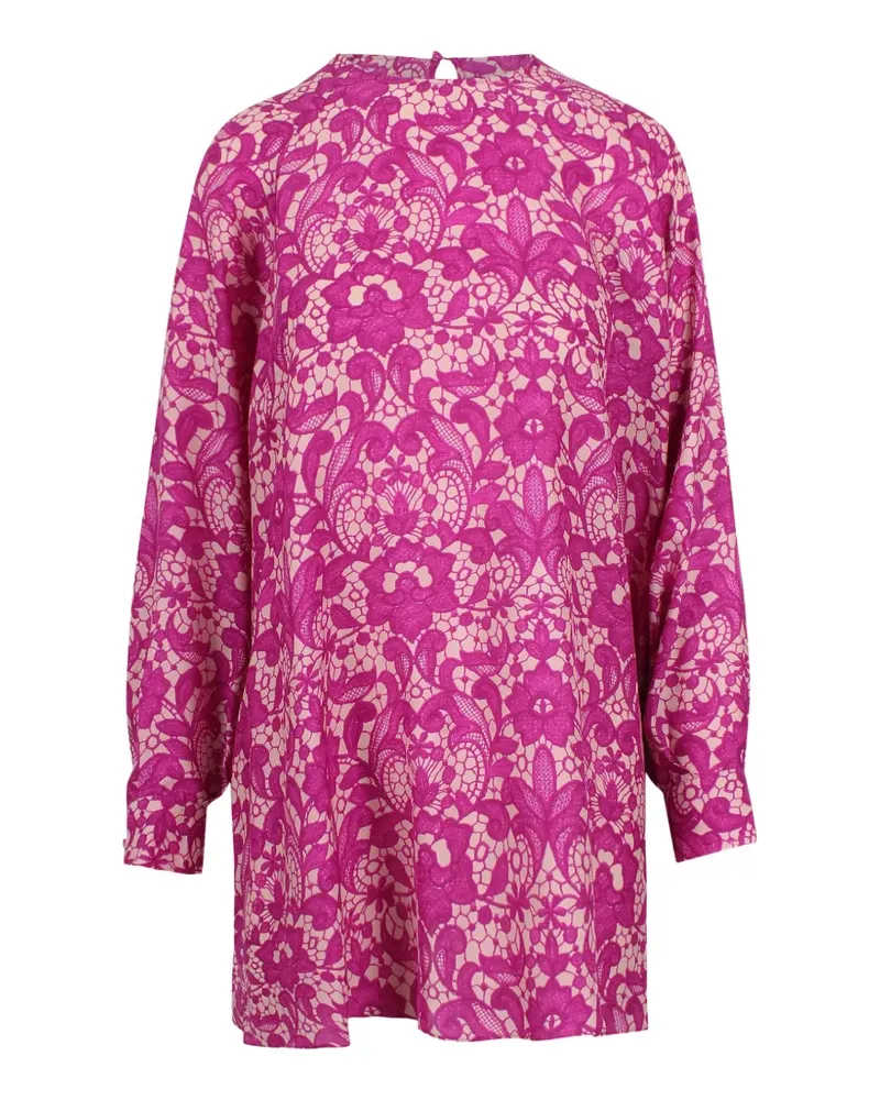 Gianluca Capannolo floral print dress - Rosa Rosa