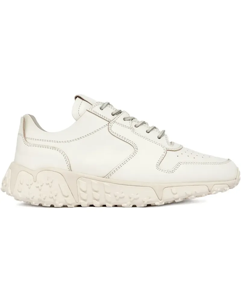Buttero Sneakers mit Einsätzen - Weiß Weiß