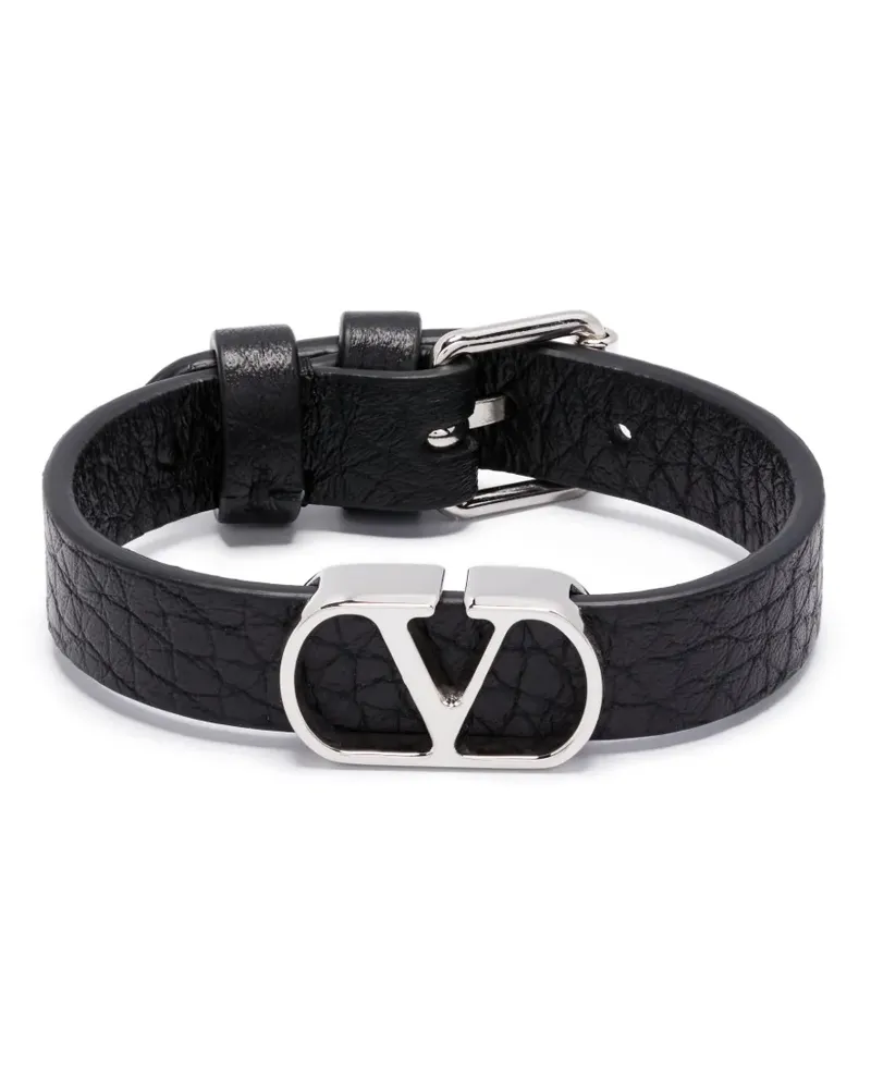 Valentino Garavani Armband mit VLogo - Silber Silber