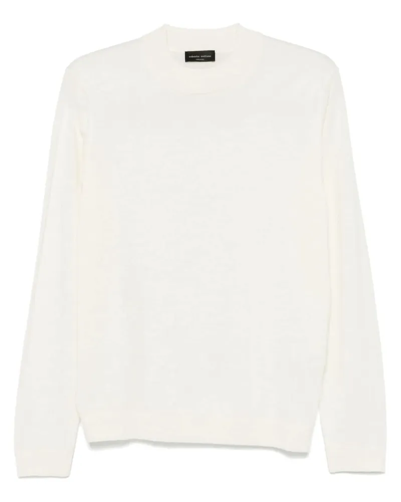 Roberto Collina Fein gestrickter Pullover - Nude Nude