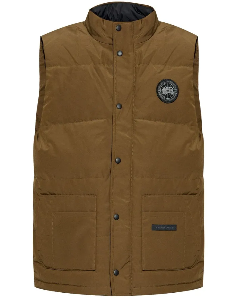 Canada Goose Weste mit Logo-Patch - Grün Grün