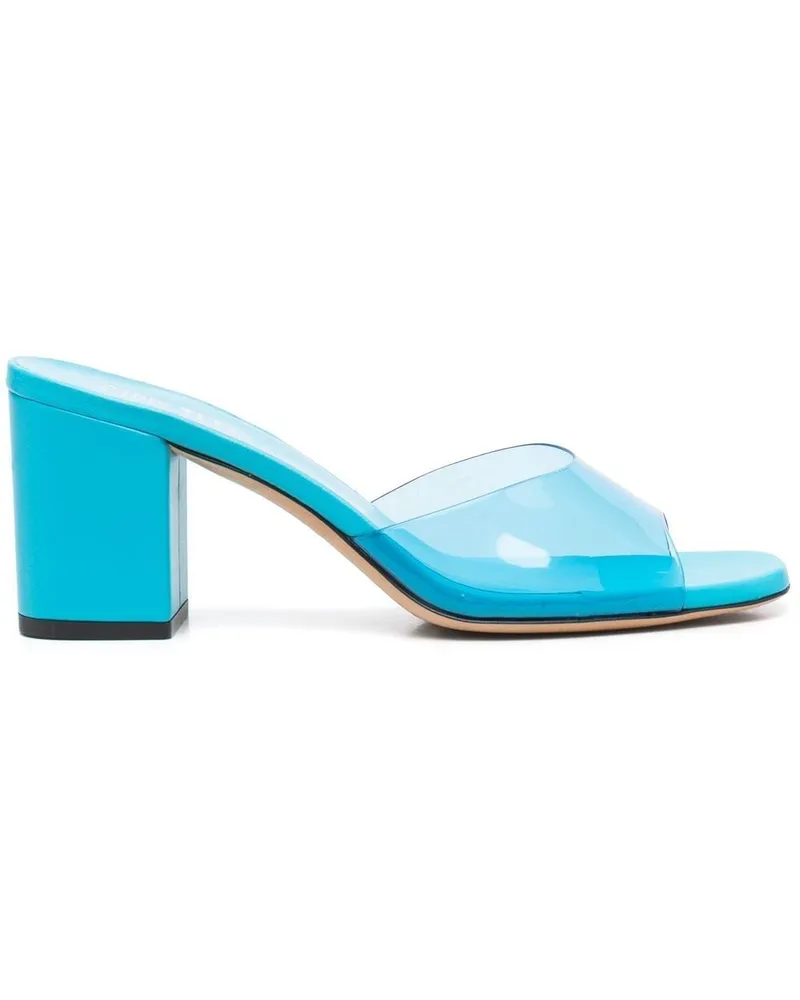 Paris Texas Anja Mules 70mm - Blau Blau