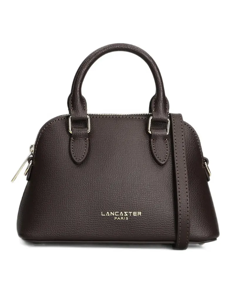 Lancaster Sierra JIA grain-texture leather tote bag - Braun Braun