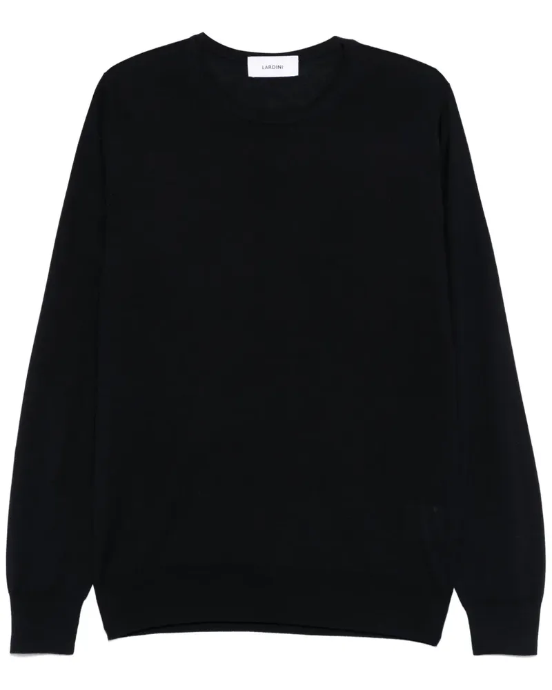 LARDINI Fein gestrickter Pullover - Blau Blau