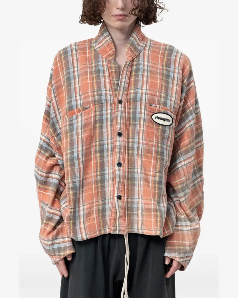 RRR123 Archival Plaid Nazarene shirt - Rot Rot