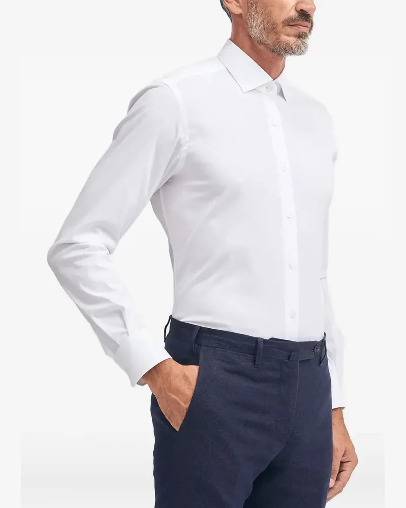 XACUS Geknöpftes Hemd - Weiß Weiß