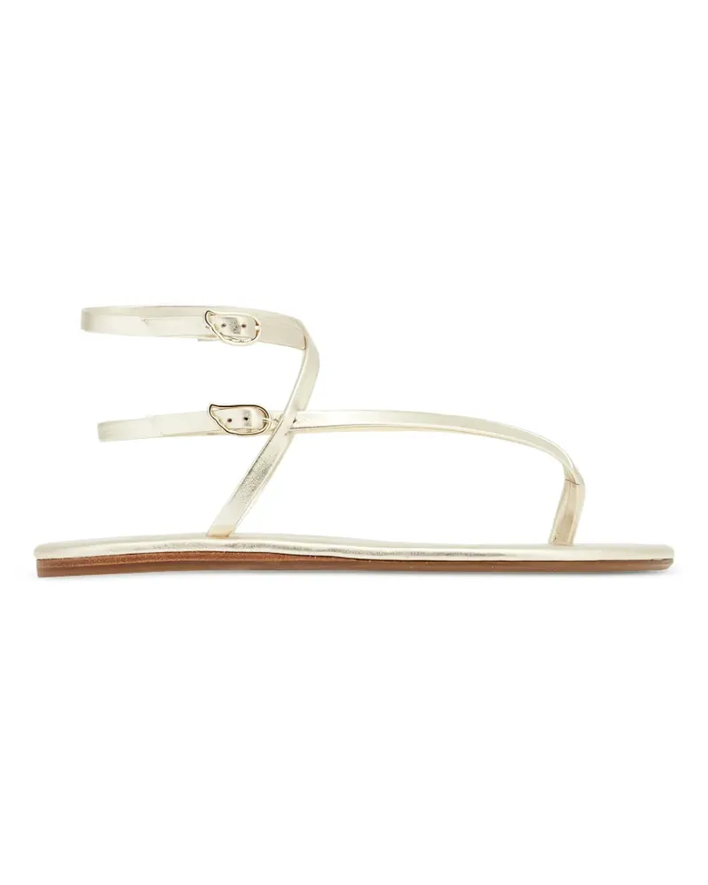 Ancient Greek Sandals Flache Kallisti Sandalen - Gold Gold