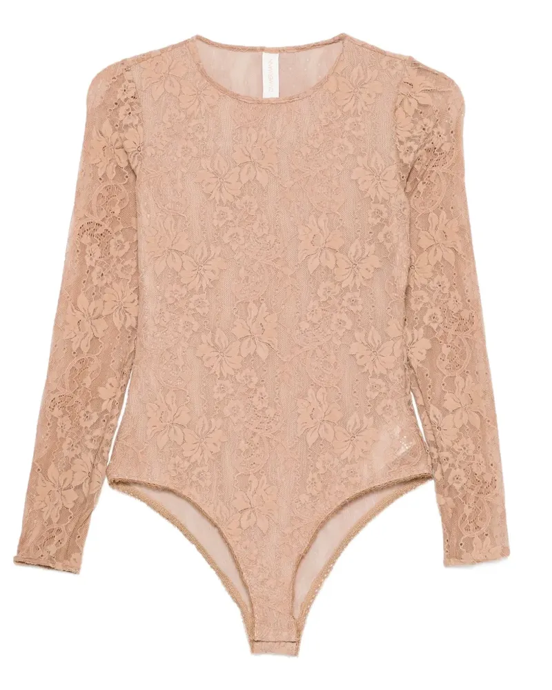 Zimmermann Body mit Spitze - Nude Nude
