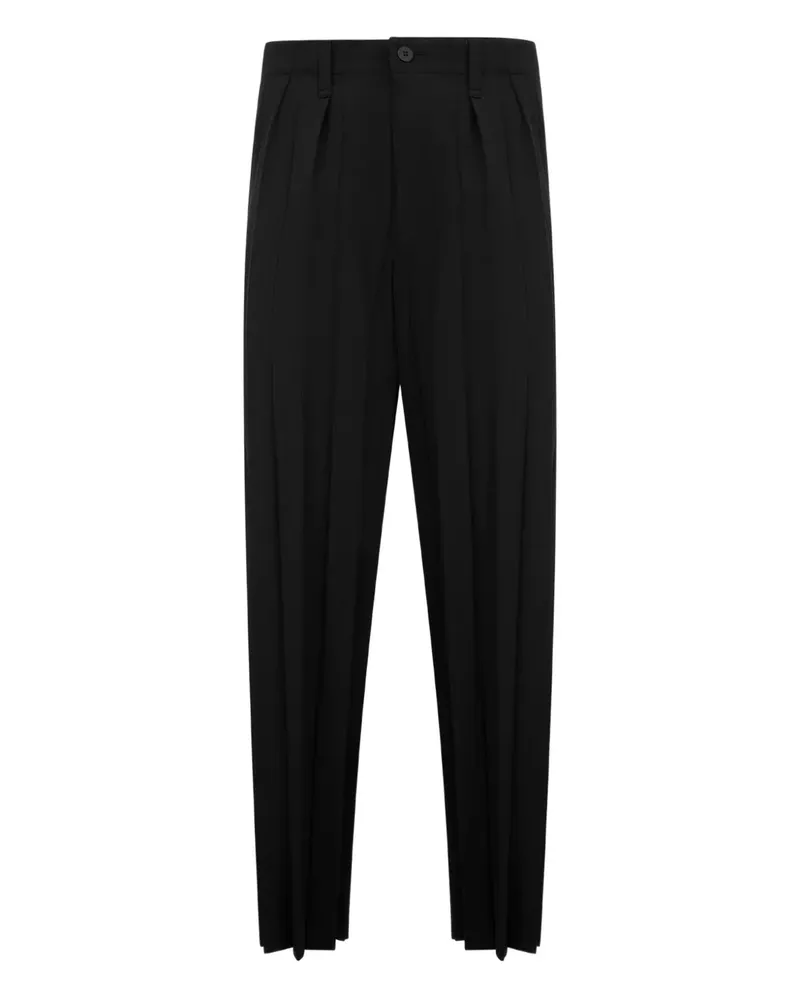 Issey Miyake Edge Ensemble Hose - Schwarz Schwarz