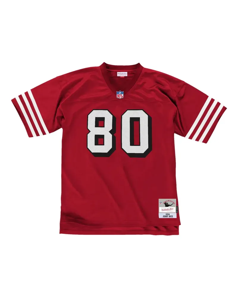 Mitchell & Ness Jerry Rice NFL San Francisco 49ers 1994 Legacy T-Shirt - Rot Rot