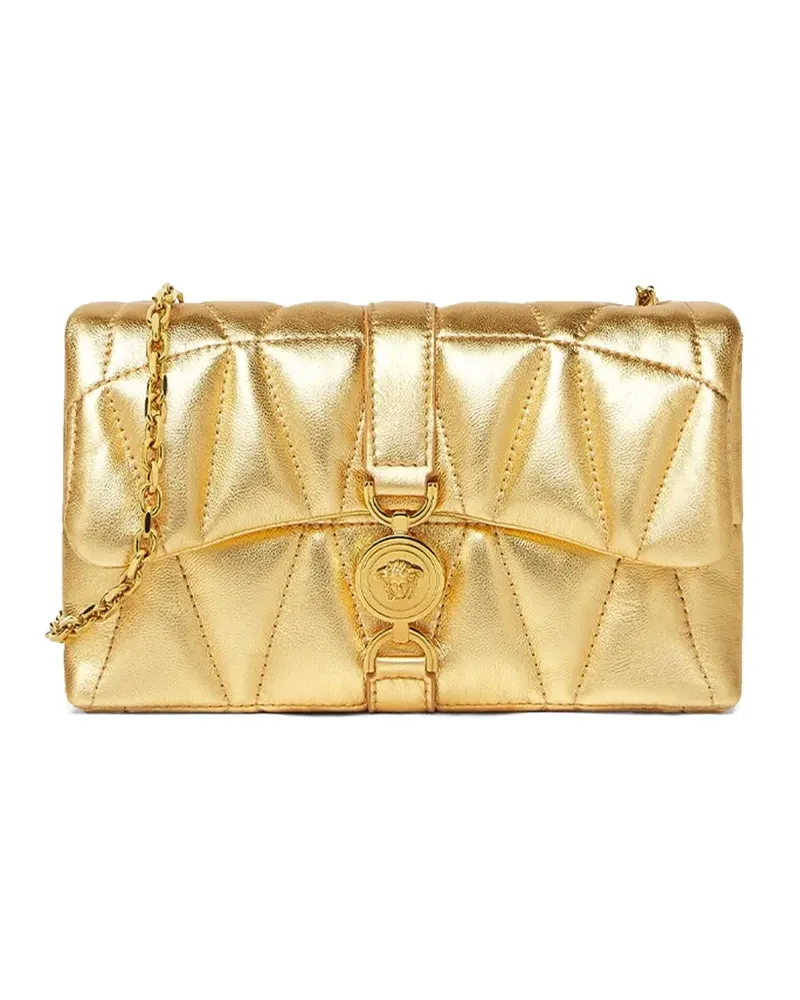 Versace Gesteppte Kleio Mini-Tasche - Gold Gold