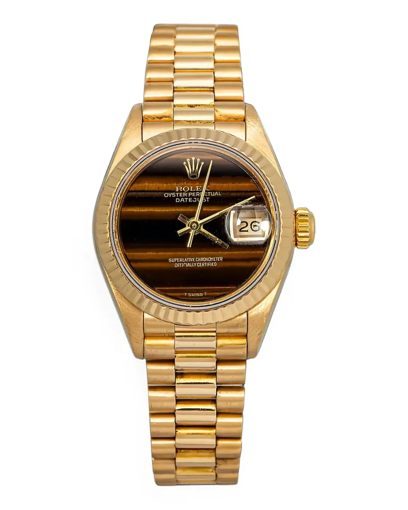 Rolex Datejust fluted bezel 26mm watch - Braun Braun