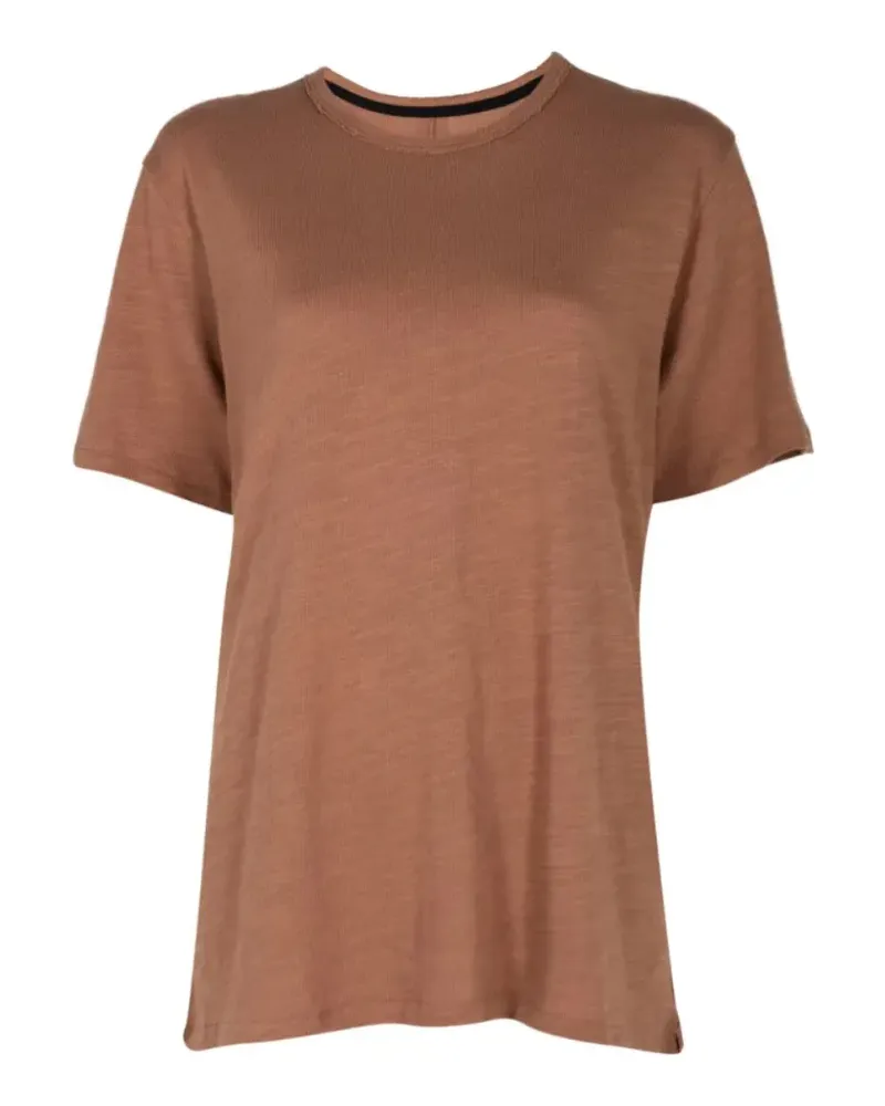 Rag & Bone T-Shirt mit rundem Ausschnitt - Braun Braun