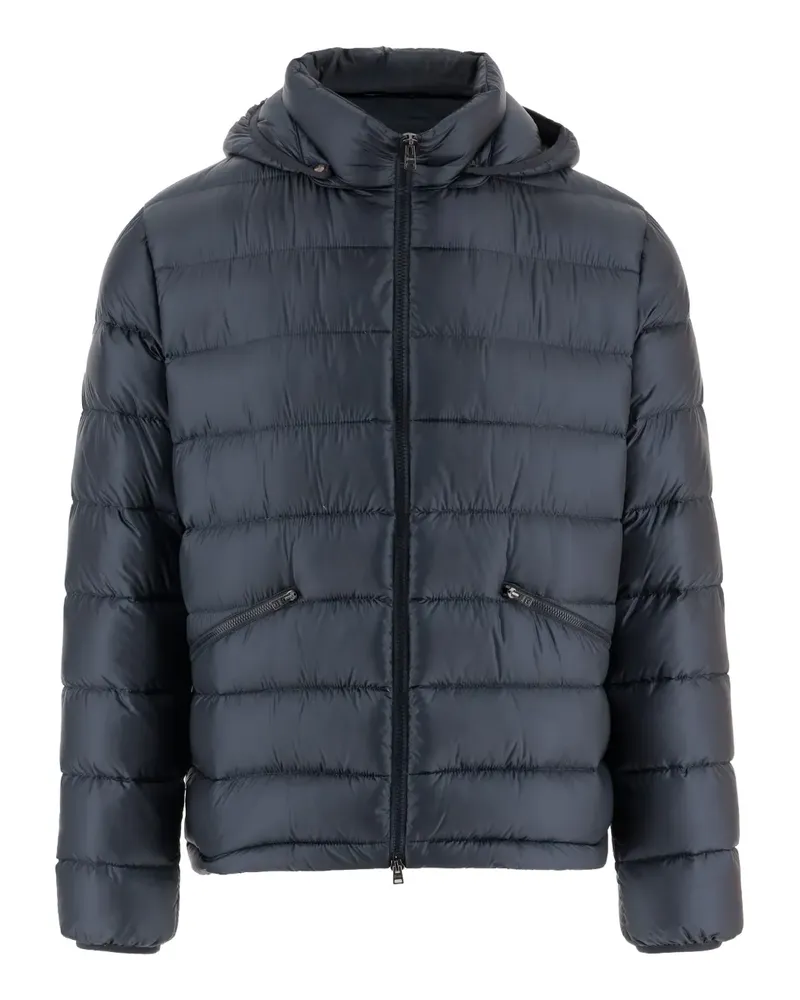 Herno Gesteppte Kapuzenjacke - Blau Blau