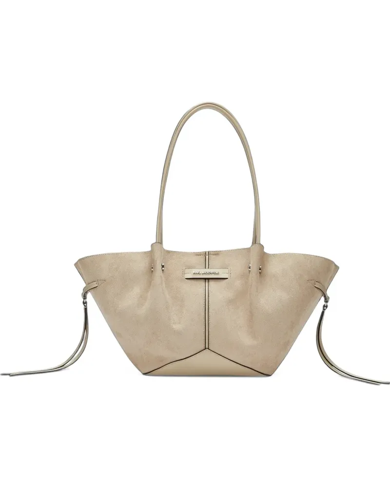 Karl Lagerfeld K/Pierced tote bag - Nude Nude