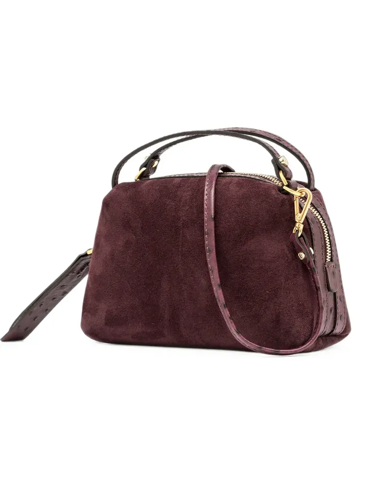 Gianni Chiarini small Alifa suede shoulder bag - Violett Violett