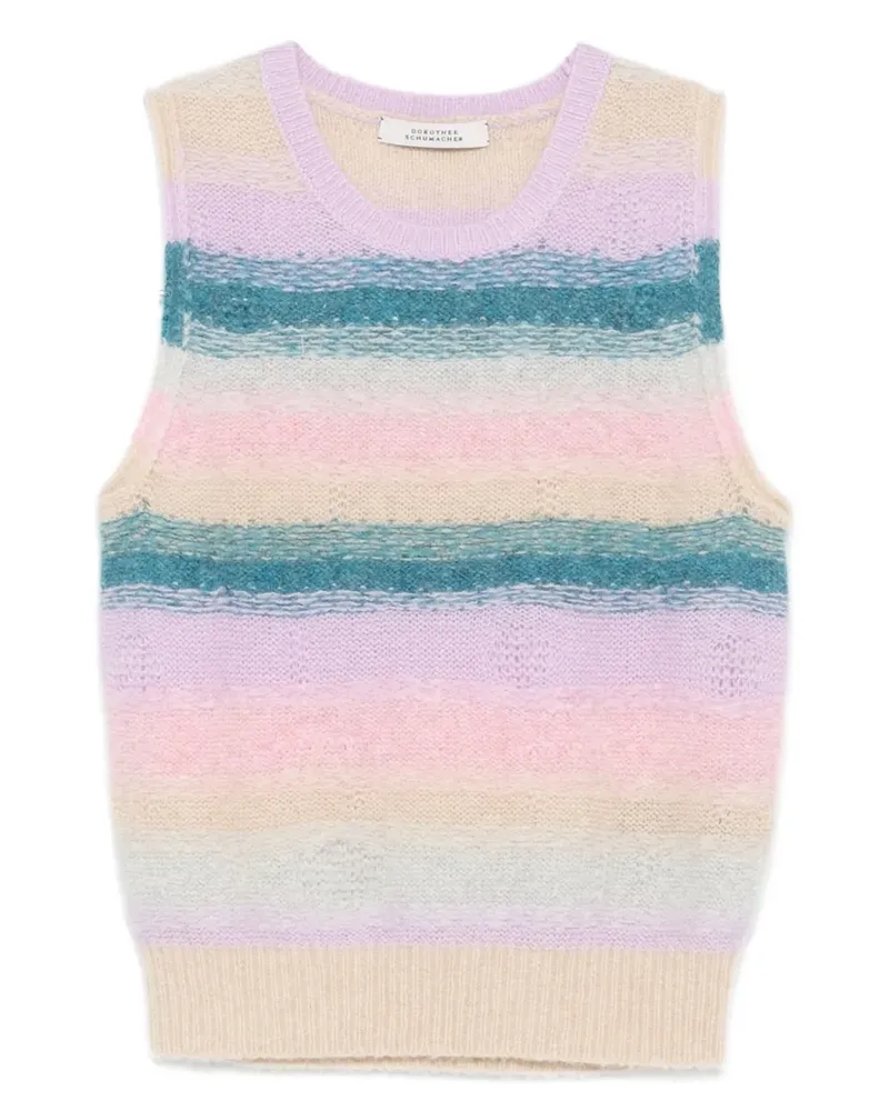 Dorothee Schumacher Gestreiftes Top - Violett Violett