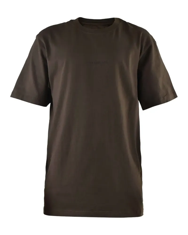 C.P. Company logo-print cotton T-shirt - Grün Grün
