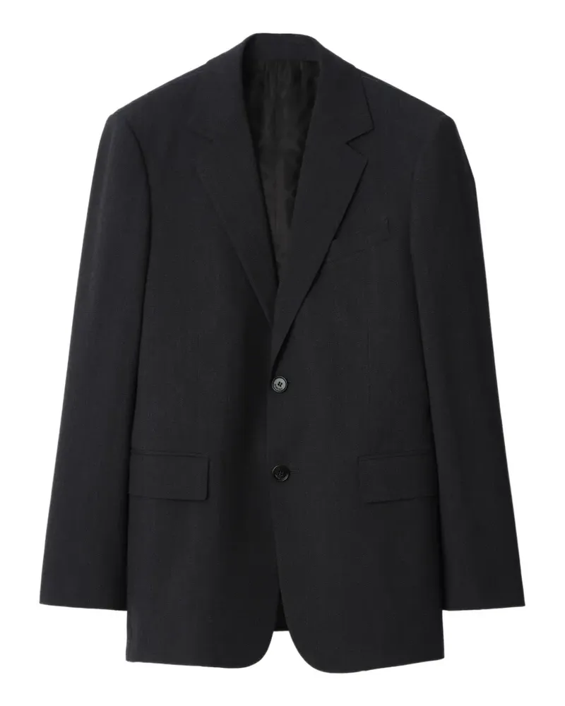 Burberry single-breasted tailored jacket - Grau Grau