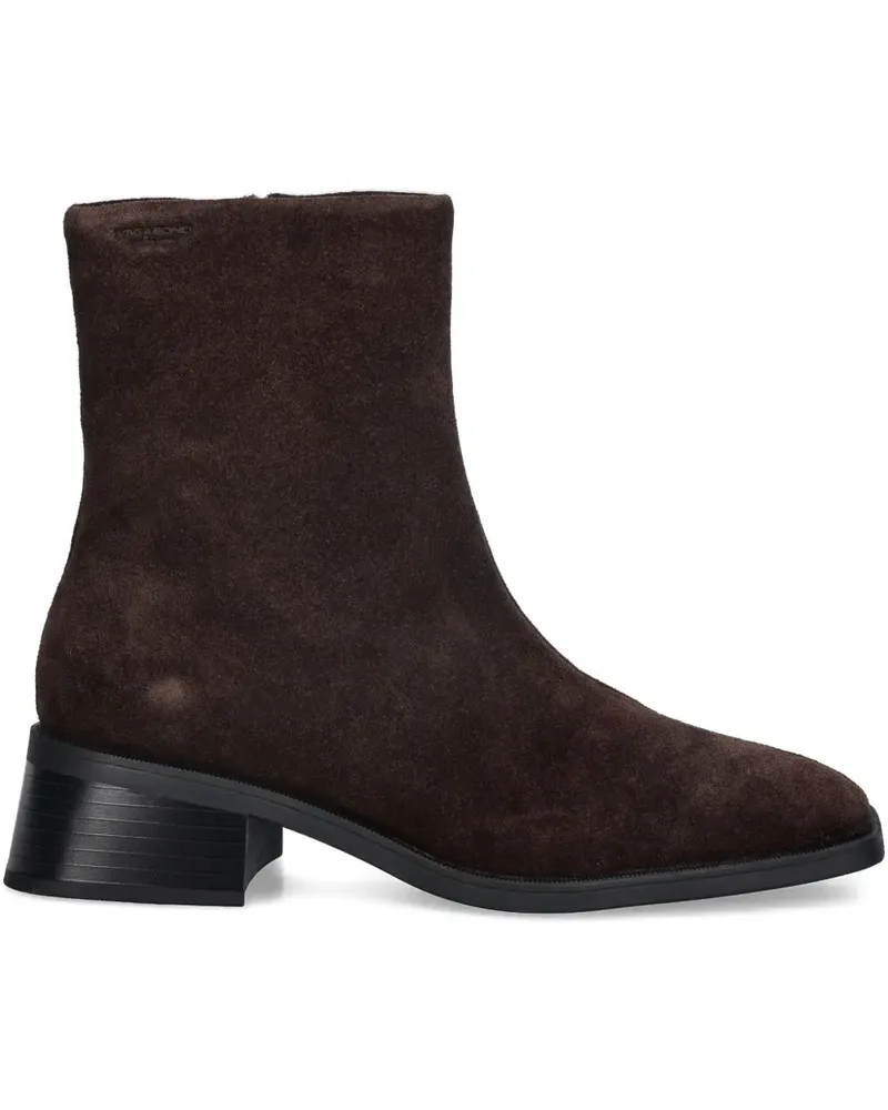 Vagabond 47mm Blanca block-heel ankle boots - Braun Braun