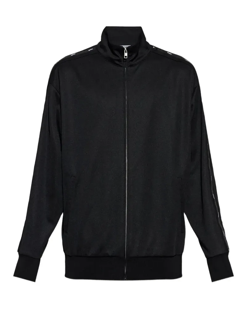 Moschino zip trim sweater - Schwarz Schwarz