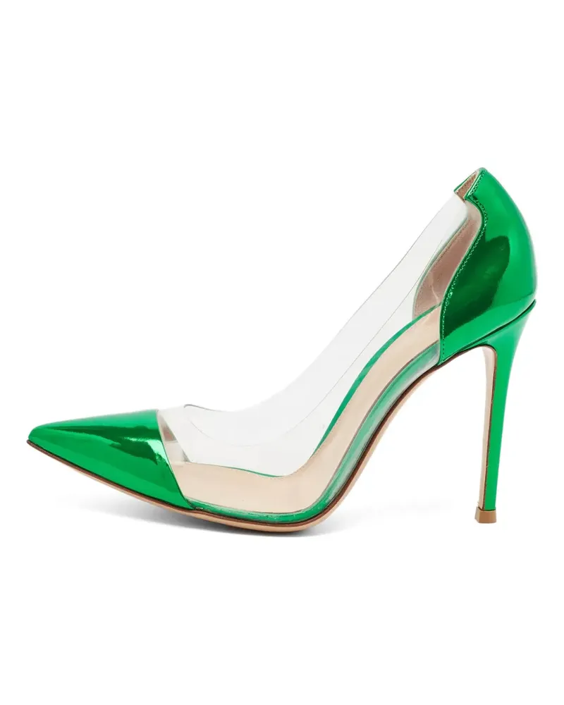 Gianvito Rossi Pumps mit spitzer Kappe 70mm - Grün Grün