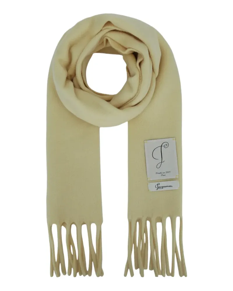 Jacquemus The Cavallo Schal - Gelb Gelb