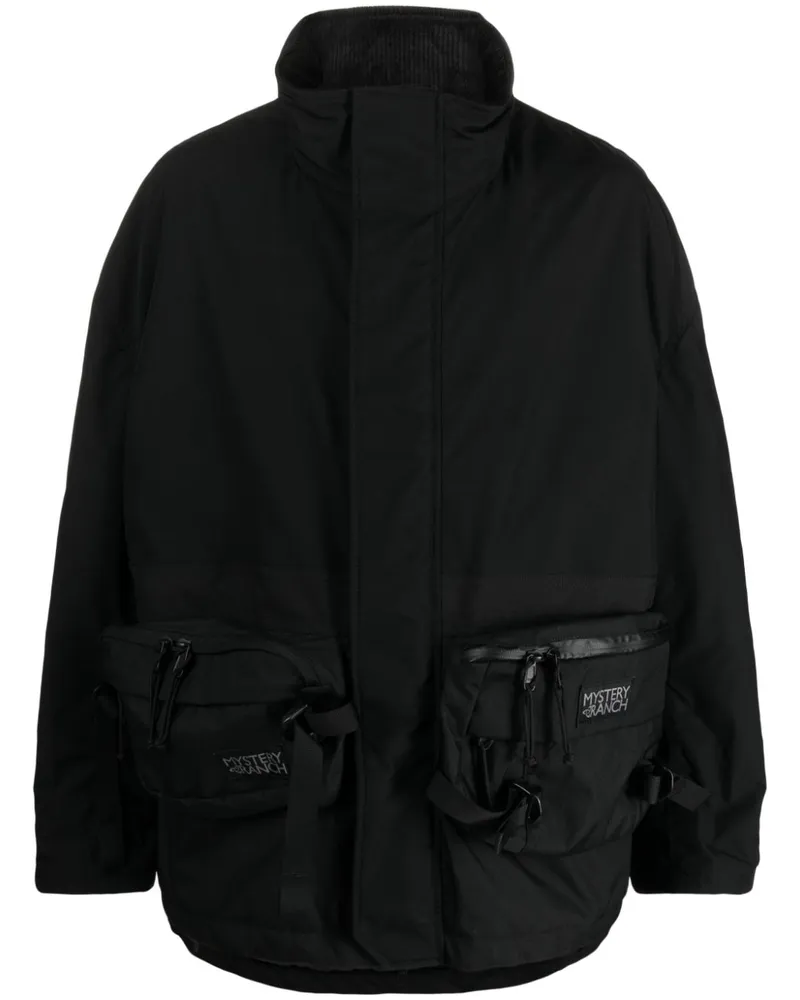Junya Watanabe Jacke mit Beuteltaschen - Schwarz Schwarz