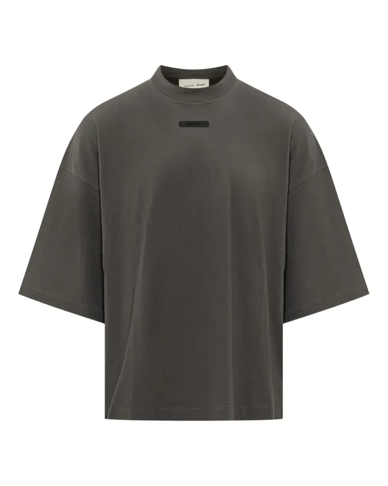 Fear of God Merch T-Shirt Kastiger Schnitt - Grau Grau