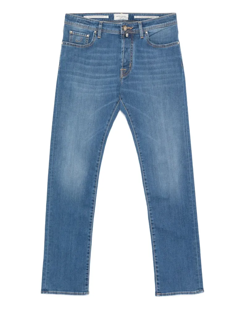 Jacob Cohën Five-Pocket-Jeans aus Baumwolle - Blau Blau